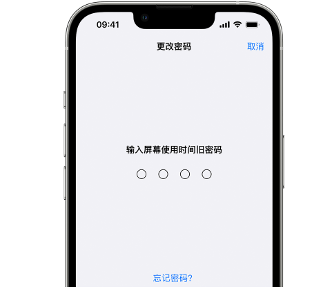 青秀iPhone屏幕维修分享iPhone屏幕使用时间密码忘记了怎么办 